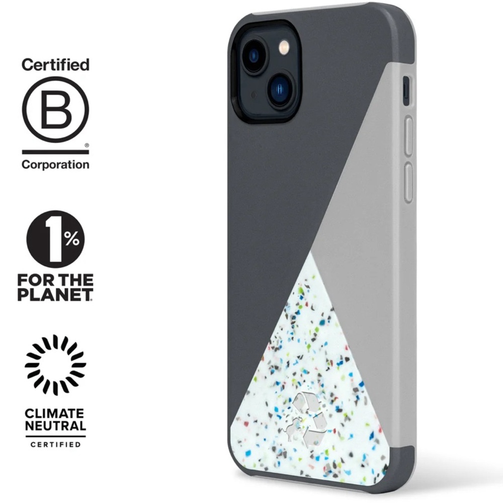BNIB NIMBLE GRAY SPOTLIGHT PROTECTIVE RECYCLED PHONE CASE FOR iPhone 13 PRO MAX - Picture 2 of 9